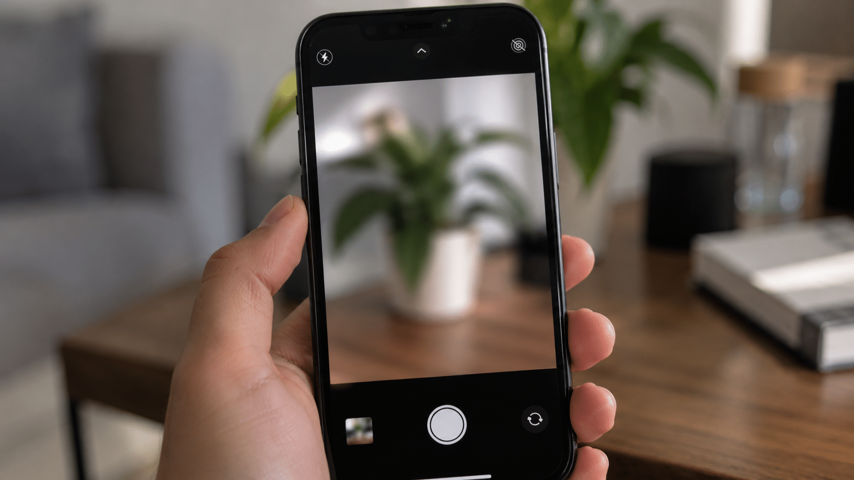 Kamera iPhone blur